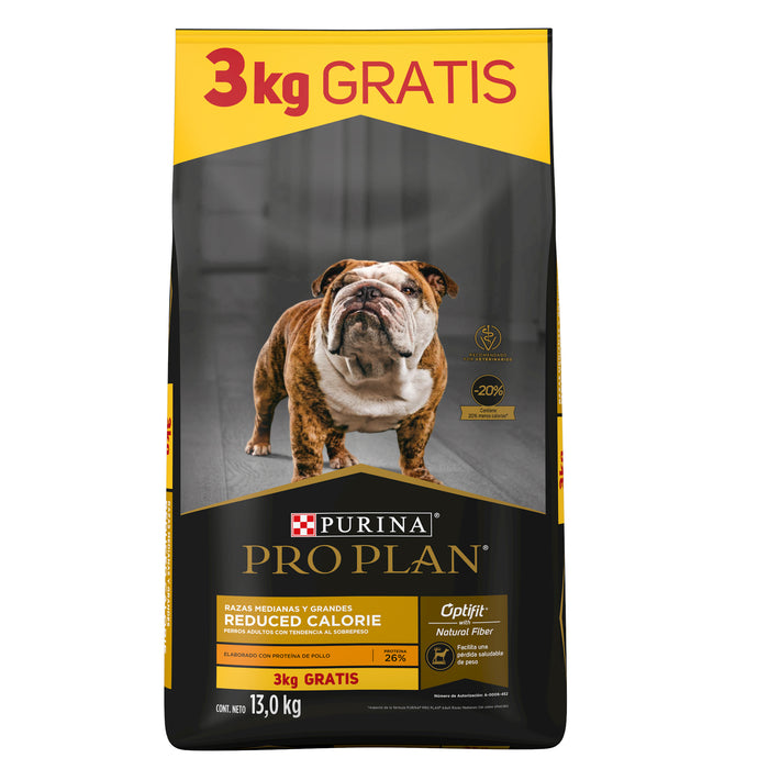 Purina Pro Plan Adulto Reduced Calorie Razas Medianas y Grandes 13 kg