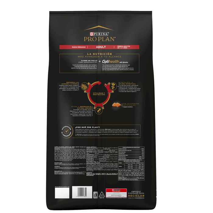 Purina Pro Plan Adulto Raza Mediana 13 kg