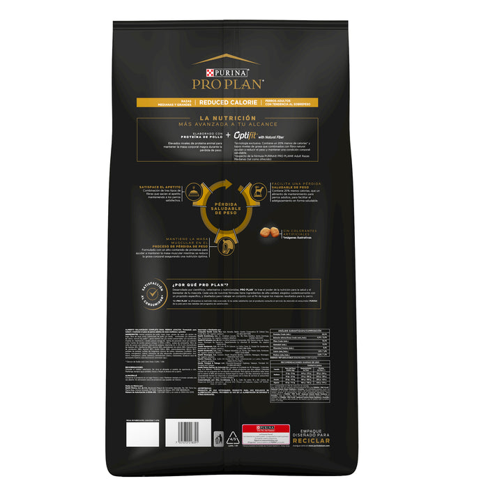 Purina Pro Plan Adulto Reduced Calorie Razas Medianas y Grandes 13 kg