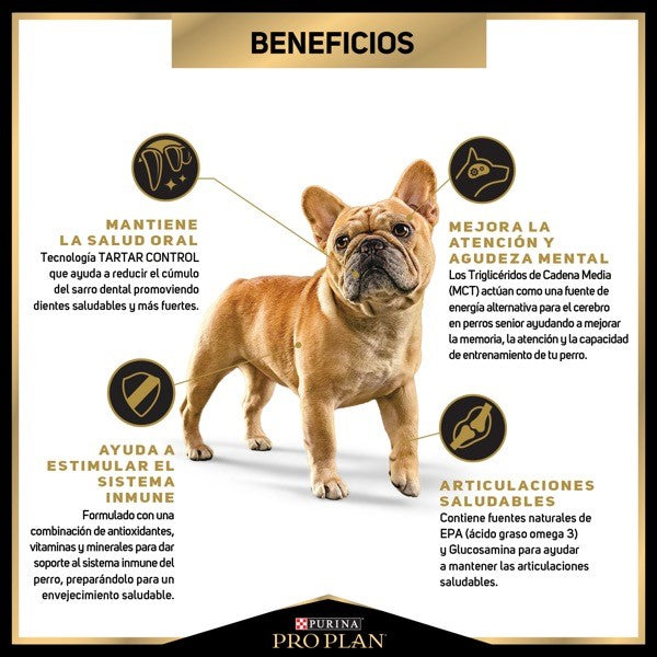 Purina® Pro Plan® Perro Adulto Senior Raza Pequeña 3kg