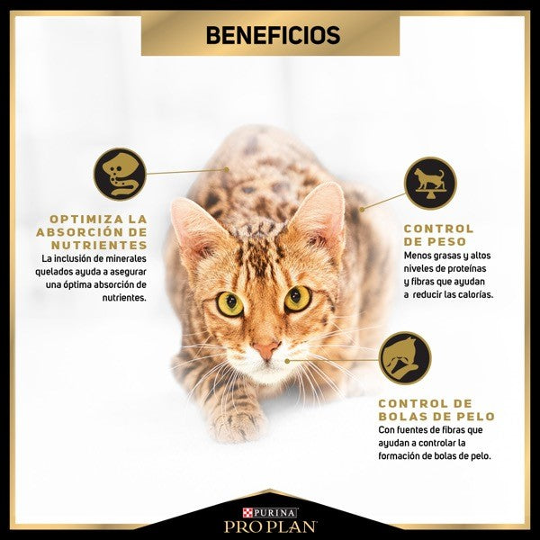 Purina® Pro Plan® Gato Sterilized, Alimento Seco OptiRenal Pollo, bulto de 7.5kg