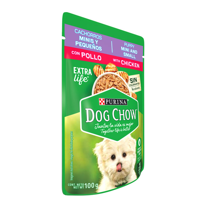 Purina® Dog Chow® Pollo Alimento húmedo cachorros (paquete de 20 sobres)