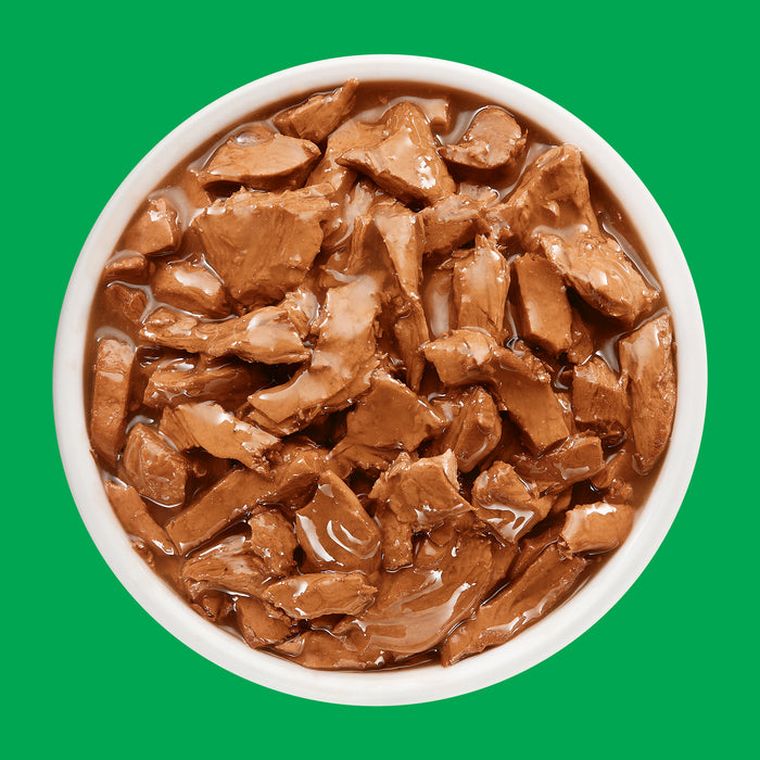 Purina® Dog Chow® Carne Alimento húmedo Adultos minis y pequeños (paquete de 20 sobres)