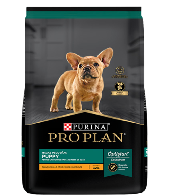 Purina® Pro Plan® Puppy Razas Pequeñas, Alimento seco OptiStart Pollo, bulto de 7.5kg