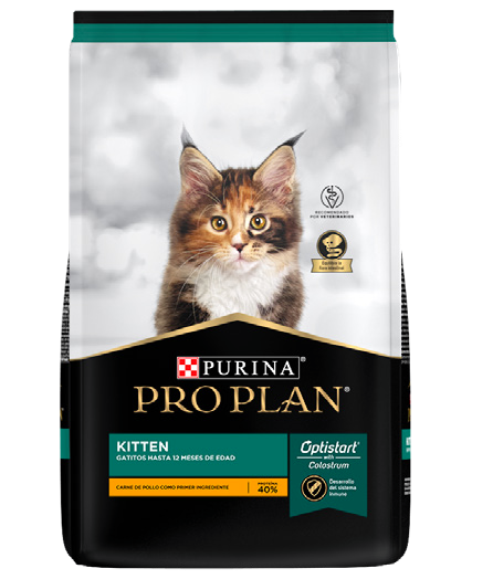 Purina® Pro Plan® Kitten, Alimento Seco OptiStart Pollo, bulto de 3kg